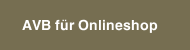 AVB für Onlineshop